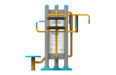 Sirt Masaji ve Ayakta Belcevirme Aleti PF-302 | Dış Mekan Spor Aletleri | Erse Kent Mobilyaları